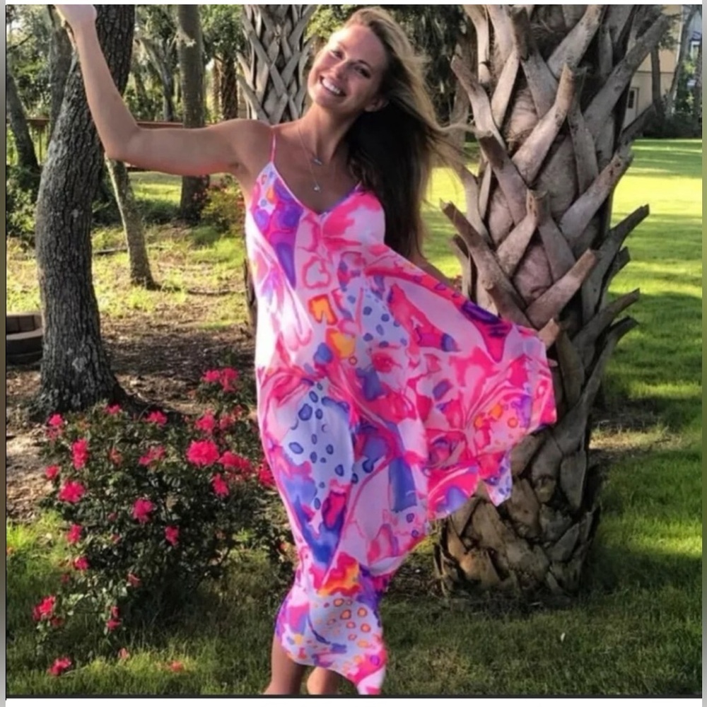 Lilly Pulitzer Rylan Silk Maxi Dress